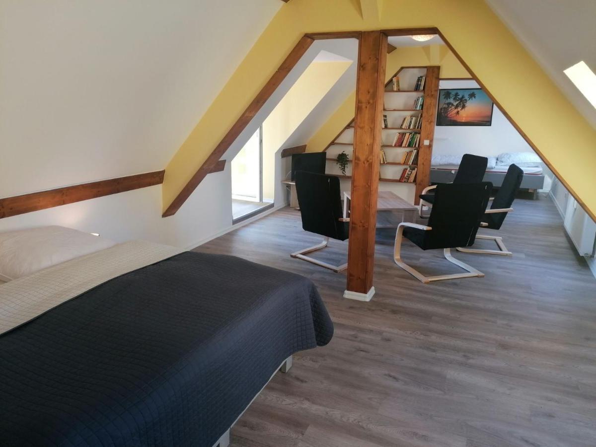 Sonnendeck Mit Dachterrasse & Parkplatz By Abcwismar Apartment Exterior photo